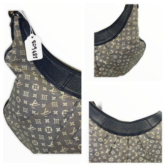 Authentic Louis Vuitton Shoulder Bag Rhapsodie MM Monogram Used LV Handbag - Picture 10 of 13